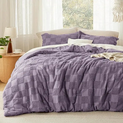 Ultra-Soft Bohemian Quilted Comforter Set – 3-Piece Breathable Bedding with 2 Matching Pillowcases