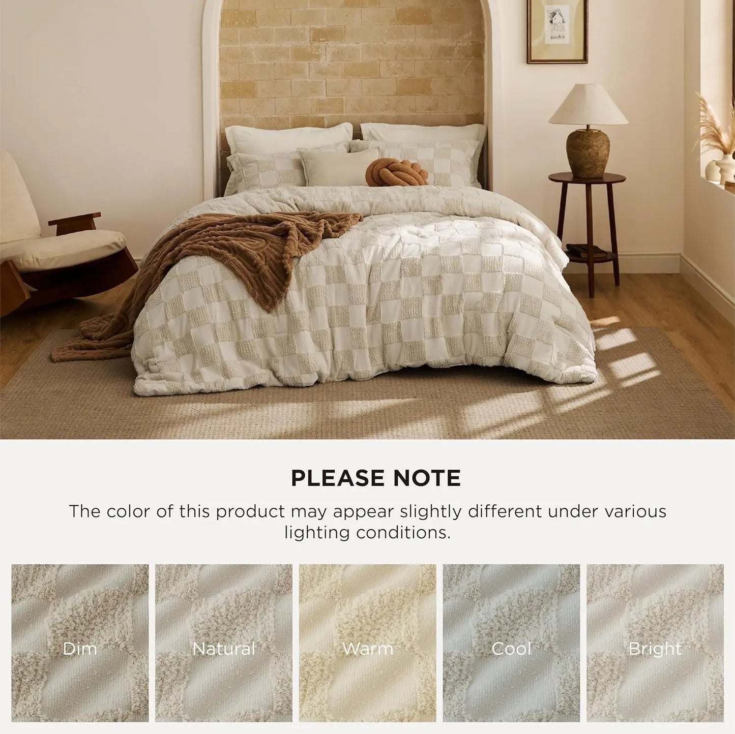 Ultra-Soft Bohemian Quilted Comforter Set – 3-Piece Breathable Bedding with 2 Matching Pillowcases